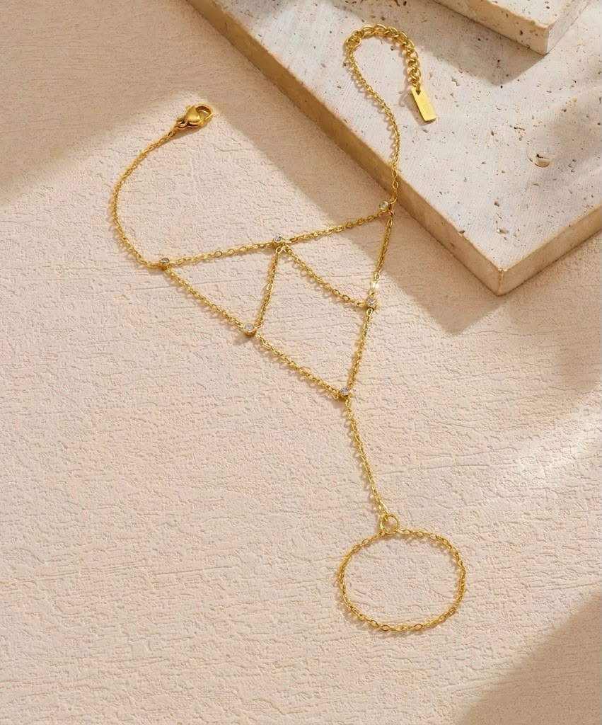 All Glossed Up Hand Chain